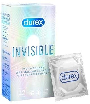 Фото Дюрекс Презервативы Invisible Stimulation х12