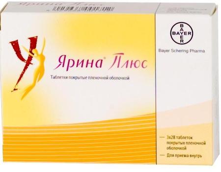 Фото Ярина Плюс, таблетки покрыт. плен. об., 84 шт.
