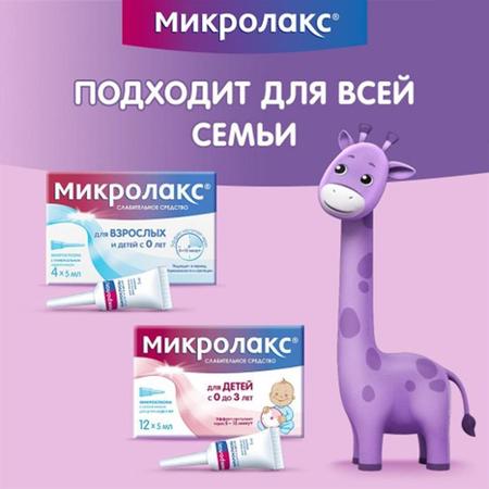 Фото Микролакс, раствор для ректального введения (микроклизмы) 5 мл, 12 шт.