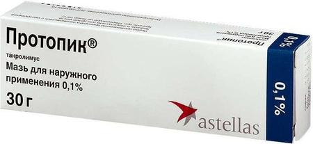 Фото Протопик, мазь 0.1%, 30 г
