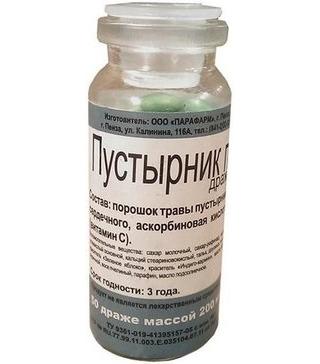 Фото Пустырник П, драже 200 мг, 50 шт.