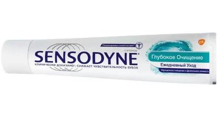 Фото Сенсодин Глубокое Очищение, зубная паста, 75 мл