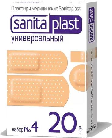 Фото Пластыри Sanitaplast, универсальный набор №4, 20 шт. Фото Пластыри Sanitaplast, универсальный набор №4, 20 шт.