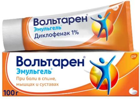 Фото Вольтарен эмульгель, гель 1%, 100 г
