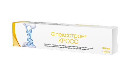 Фото Флексотрон Кросс Имплант, раствор 60 мг, 3 мл