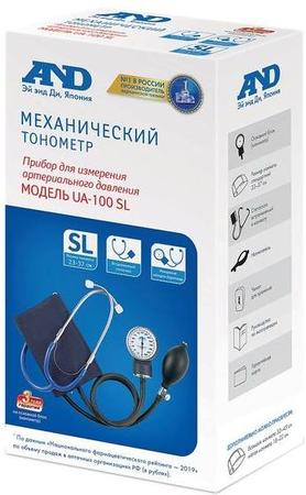 Фото Тонометр UA-100 SL механич со стетоскопом х1 Фото Тонометр UA-100 SL механич со стетоскопом х1