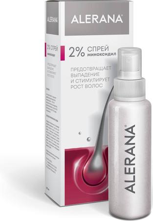 Фото Алерана, спрей 2%, 60 мл