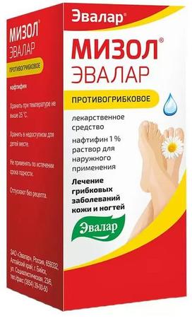 Фото Мизол Эвалар, раствор 1%, 20 мл