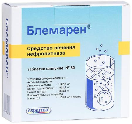 Фото Блемарен, таблетки шипучие, 80 шт.