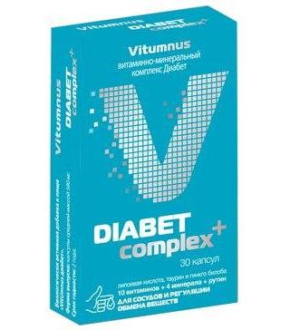 Фото Vitumnus диабет, капсулы, 30 шт.
