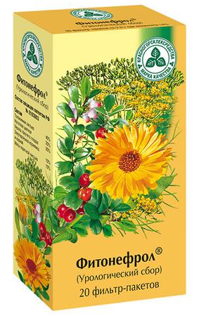 Фото Сбор Фитонефрол (Урологический), пакетики 2 г, 20 шт.