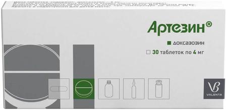 Фото Артезин, таблетки 4 мг, 30 шт.