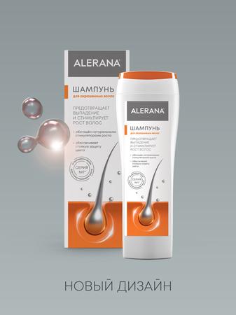 Фото Алерана, шампунь для окрашенных волос, 250 мл