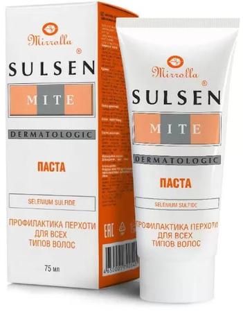 Фото Сульсен Мите, сульсеновая паста 1%, 75 мл