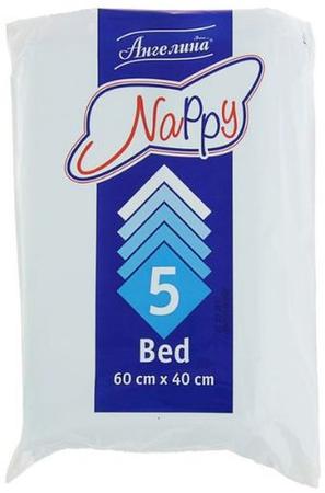 Фото Пеленки Ангелина Nappy, 60 см х 60 см, 5 шт.
