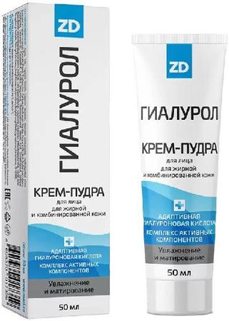 Фото Крем-пудра Гиалурол ZD, 50 мл
