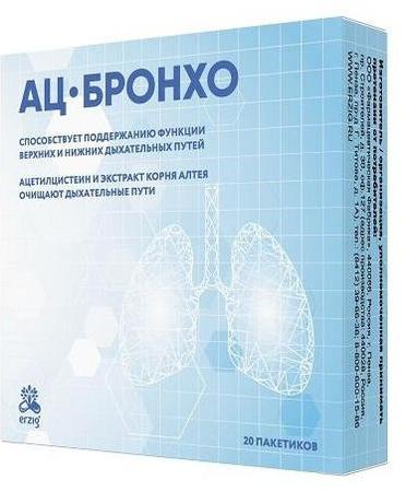 Фото АЦ-Бронхо, саше 4 г, 20 шт.
