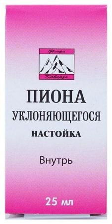 Фото Пиона уклоняющегося настойка, 25 мл (Флора Кавказа)