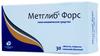 Фото Метглиб Форс, таблетки покрыт. плен. об. 5 мг+500 мг, 30 шт.