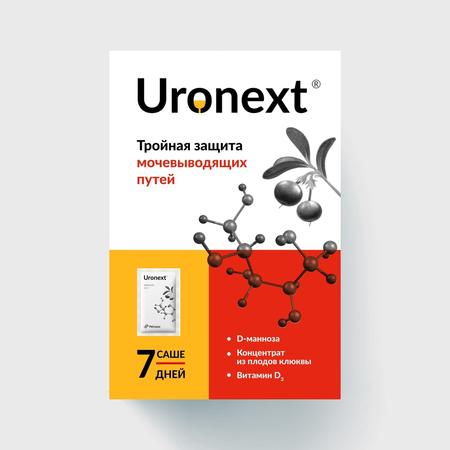 Фото Уронекст, порошок, саше 2.6 г, 7 шт.