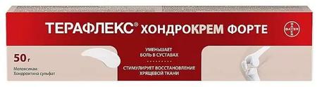 Фото Терафлекс Хондрокрем Форте, крем 1%+5%, 50 г