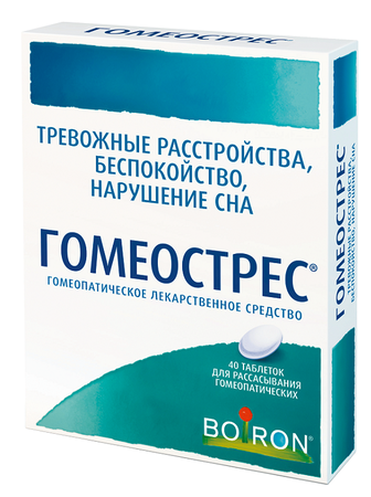 Фото Гомеострес, таблетки для рассасывания, 40 шт.