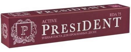 Фото ПрезиДент Профи Актив, зубная паста, 50 мл