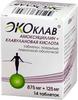 Фото Экоклав, таблетки покрыт. плен. об. 875 мг+125мг, 14 шт.