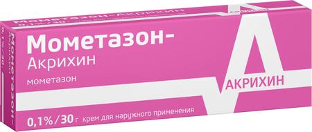 Фото Мометазон-Акрихин, крем 0.1%, 30 г