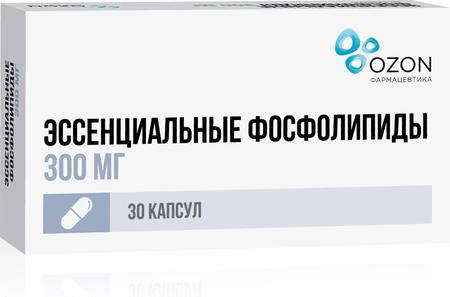 Фото Эссенциальные фосфолипиды, капсулы 300 мг, 30 шт.