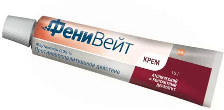 Фото ФениВейт, крем 0.05%, 15 г