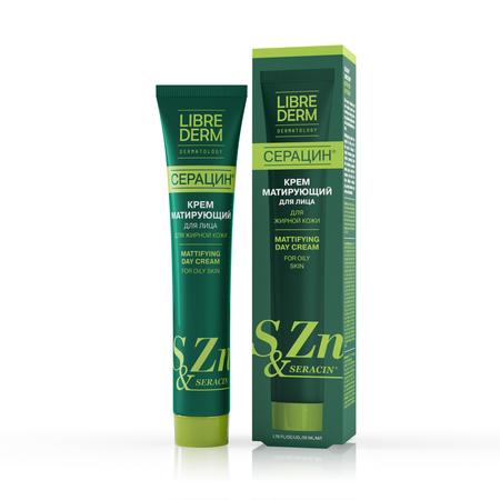 Фото Либридерм Серацин, крем для лица дневной матирующий, 50 мл
