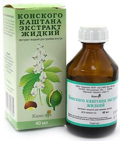 Фото Конского каштана экстракт, 25 мл