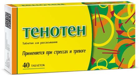 Фото Тенотен, таблетки для рассасывания, 40 шт.