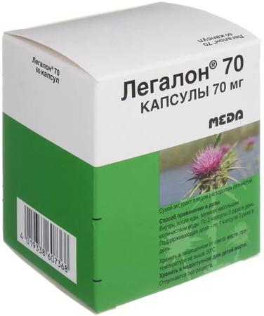 Фото Легалон 70, капсулы 70 мг, 60 шт.