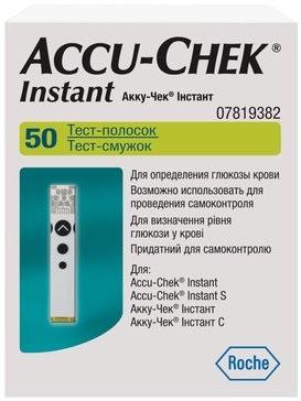 Фото  Accu-Chek Instant, тест-полоски, 50 шт.
