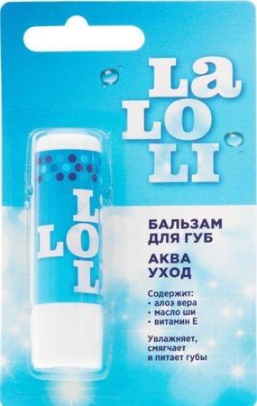 Фото Laloli Ааква уход, бальзам для губ, 4.5 г