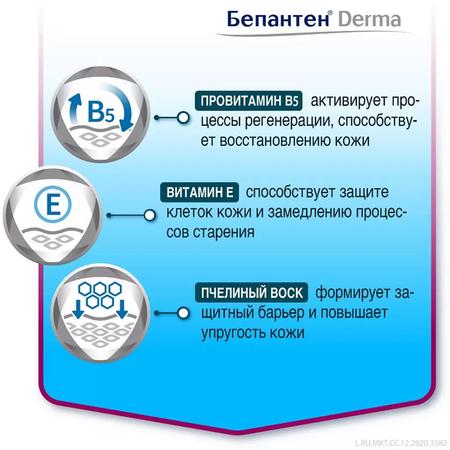 Фото Бепантен Derma, бальзам-восстановитель для губ, 7.5 мл