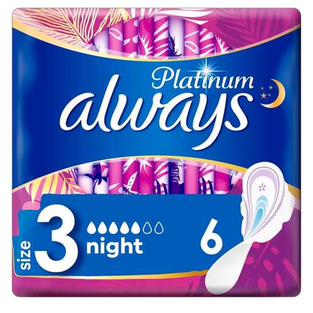 Фото Прокладки Always Ultra Platinum Night single, 6 шт.