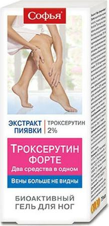 Фото Софья Троксерутин Форте, гель для ног, 75 мл