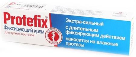 Фото Протефикс Экстра Сильный, крем для фиксации зубных протезов, 24 г