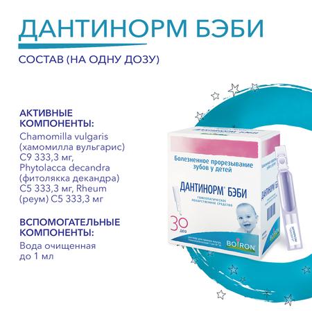 Фото Дантинорм Бэби, раствор, пакеты-саше 1 мл, 30 шт.