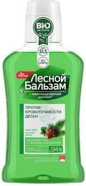 Фото Лесной бальзам, ополаскиватель при кровоточивости десен (дуб и пихта), 250 мл