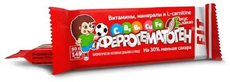 Фото Феррогематоген FIT, пастилки жевательные, 50 г