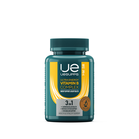 Фото UESUPPS Ультра Энерджи Витамин B Комплекс, капсулы, 90 шт.