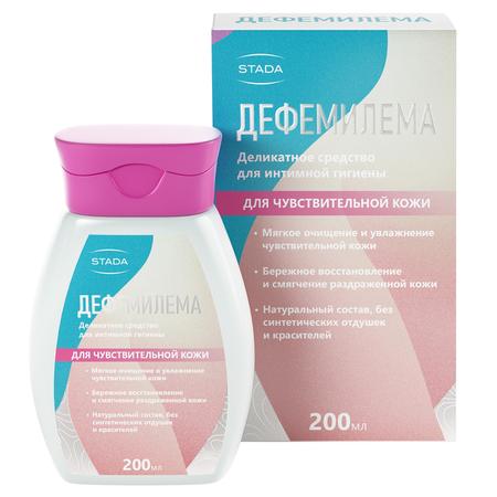 Фото Дефемилема, средство для интимной гигиены (для чувствительной кожи), 200 мл