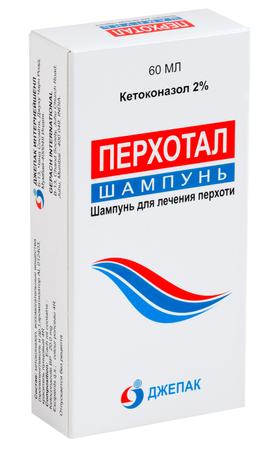 Фото Перхотал, шампунь от перхоти 2%, 60 мл Фото Перхотал, шампунь от перхоти 2%, 60 мл