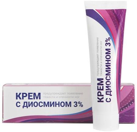 Фото Крем с диосмином 3%, 100 мл Фото Крем с диосмином 3%, 100 мл