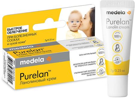 Фото Пурелан ланолиновый крем для ухода за сосками и сухой кожей, 7 г