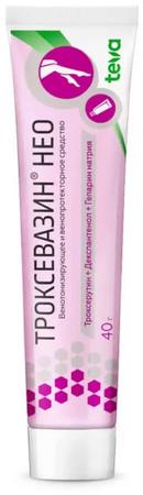 Фото Троксевазин Нео, гель, 40 г